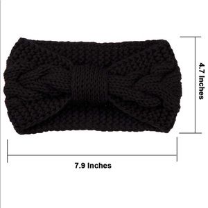 Cable Knit Crochet Braided Ear Warmer